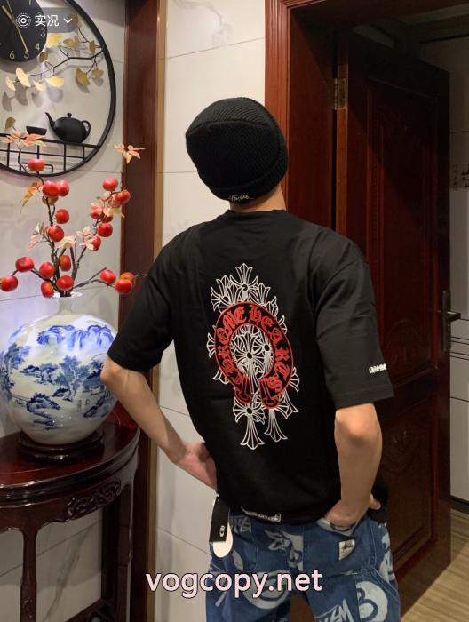 激安 ブランド 通販最新商品 ユニークな 2026人気が爆発CHROME HEARTS半袖Tシャツ_0_1
