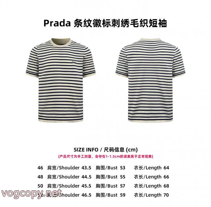 スーパー コピー メンズPRADA半袖Tシャツ安心な品質 2026アイテムから新たに登場！ 耐久性に優れ_0_4
