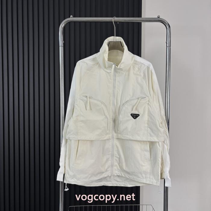 激安大特価 爆発的通販 大人気商品再入荷!PRADAブランド 通販 激安ジャケット_0_4