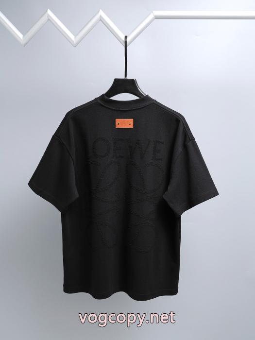 LOEWEブランド コピー s 級ロゴが印象的 国内完売色 レビュー高い半袖Tシャツ_0_1