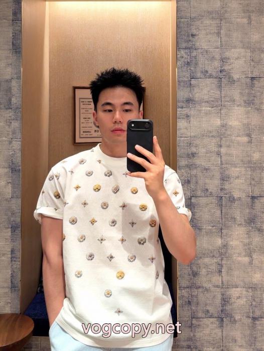 半袖Tシャツ偽 ブランド 販売オリジナル 限定モデル 2026新作LOUIS VUITTON_0_4