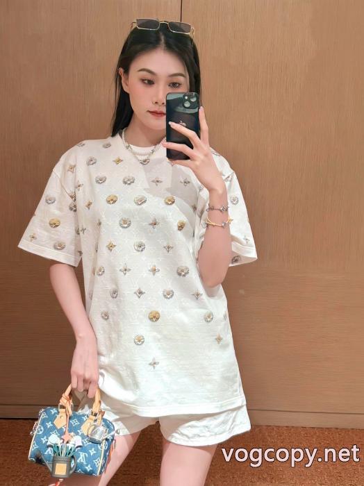 半袖Tシャツ偽 ブランド 販売オリジナル 限定モデル 2026新作LOUIS VUITTON_0_5