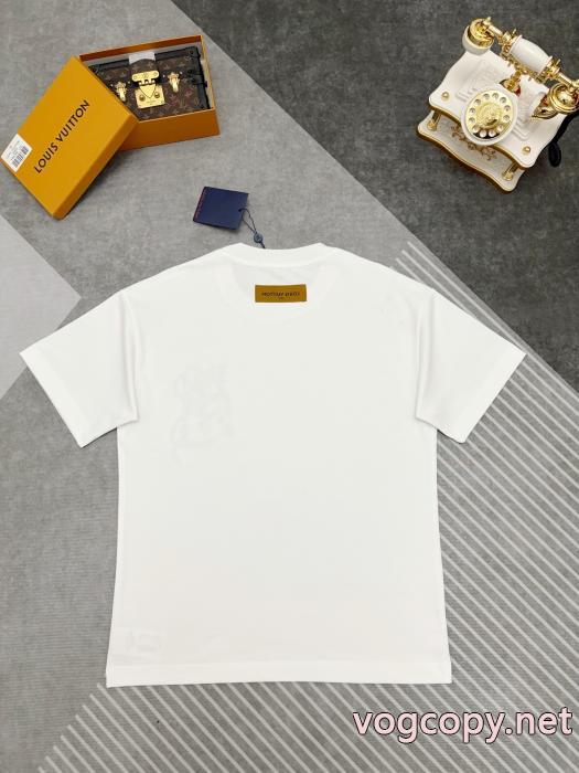 魅力的なポイント 海外限定! 最低価格保証半袖Tシャツルイ ヴィトン 2026ブランド スーパー コピー_0_1