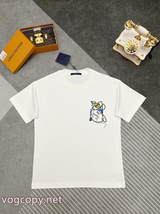 魅力的なポイント 海外限定! 最低価格保証半袖Tシャツルイ ヴィトン 2026ブランド スーパー コピー_0_2