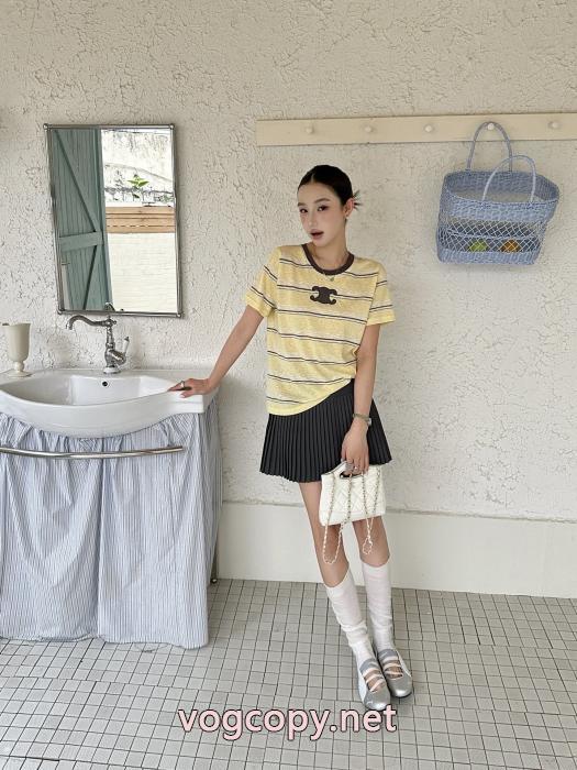 ブランド 激安半袖TシャツCELINE一番人気！ お買い得限定セール 流行の最前線_0_2