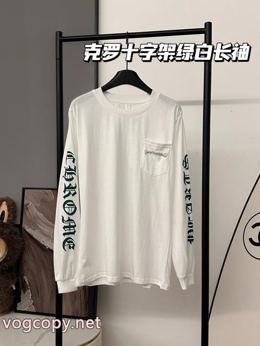 ブランド 品 スーパー コピーCHROME HEARTS長袖Tシャツお得安い 肌触りの着心地が良く  数量限定大得価_0_0