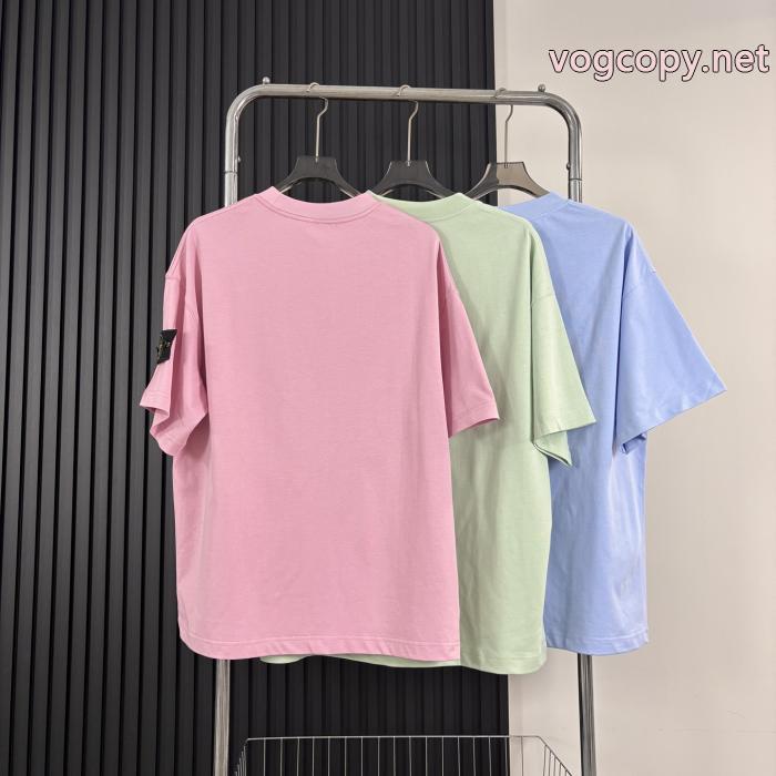 ブランド コピー 優良店半袖TシャツSTONE ISLAND機能性が高い 憧れの 激安セール_0_3