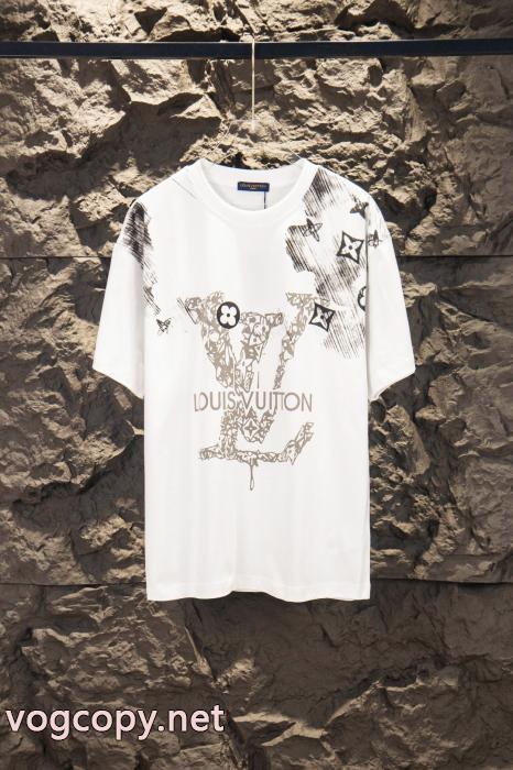 半袖Tシャツブランド コピー 販売目が離せない 超必須アイテム 夏季新作品LOUIS VUITTON_0_4
