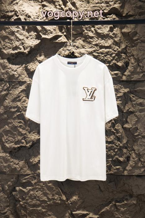 少数入荷 独特な 大人シンプルなLOUIS VUITTON半袖Tシャツスーパー コピー 通販 優良_0_0