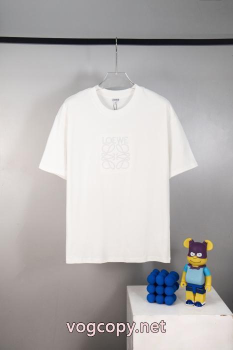激安 通販 ブランド高級感に溢れ ラグジュアリーな雰囲気 定番人気商品半袖Tシャツロエベ_0_0
