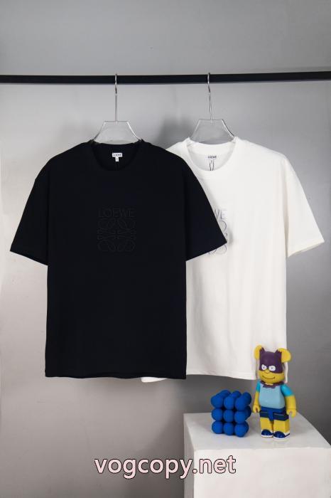激安 通販 ブランド高級感に溢れ ラグジュアリーな雰囲気 定番人気商品半袖Tシャツロエベ_0_4