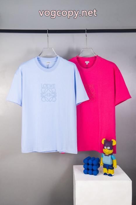 激安 通販 ブランド高級感に溢れ ラグジュアリーな雰囲気 定番人気商品半袖Tシャツロエベ_0_5