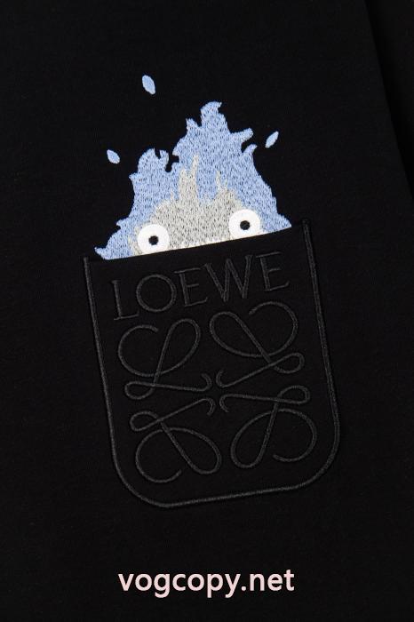 最安値に挑戦 激レアモデル高品質 絶対安いですLOEWEブランド 通販 激安半袖Tシャツ_0_1