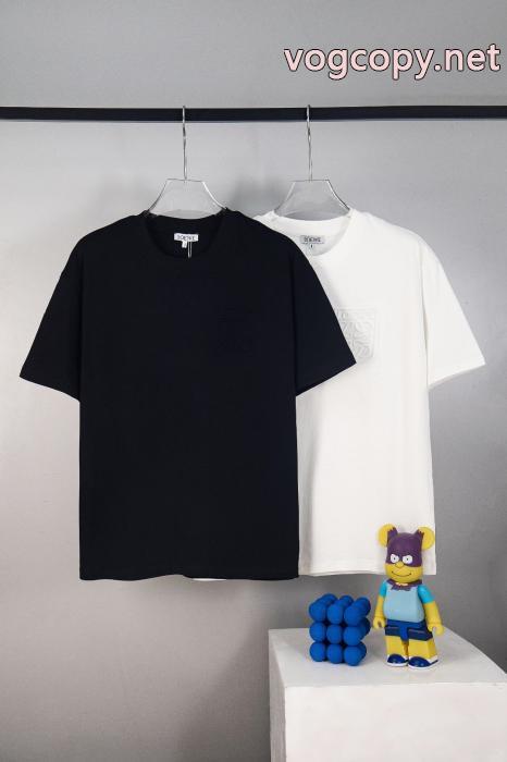 偽 ブランド 通販半袖Tシャツおしゃれ感度が高まる 最新で完売確実 高級感が溢れるLOEWE_0_4