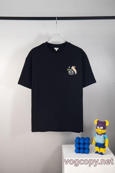 柔らかくて 目前の注目ブランド 新商品！コピー 商品 ブランドLOEWE半袖Tシャツ_0_0