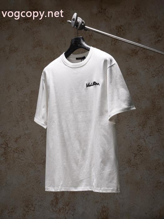 半袖Tシャツ着心地抜群！ 最安値 質感に満足ルイ ヴィトンブランド 偽物 激安 通販_0_4