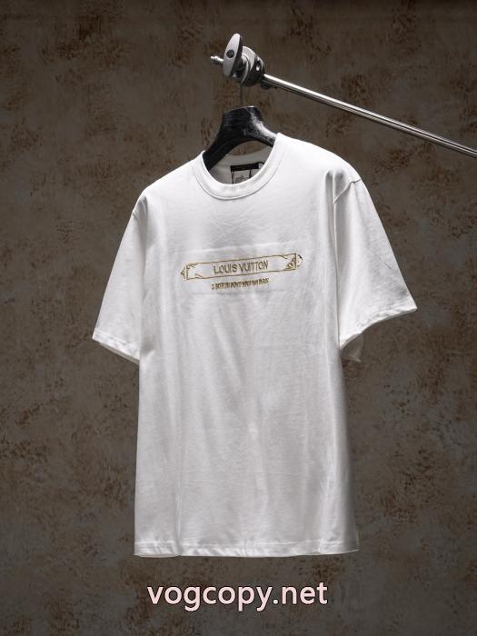 ブランド 激安著名人も愛用した 2026年用 新作人気LOUIS VUITTON半袖Tシャツ_0_2