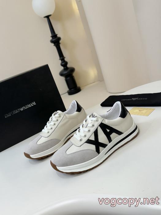 スニーカーレア色入荷 シックでお洒落な 高級感あるARMANIコピー ブランド 通販 安心.._0_0