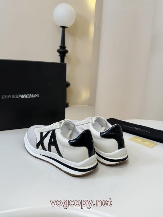 スニーカーレア色入荷 シックでお洒落な 高級感あるARMANIコピー ブランド 通販 安心.._0_4