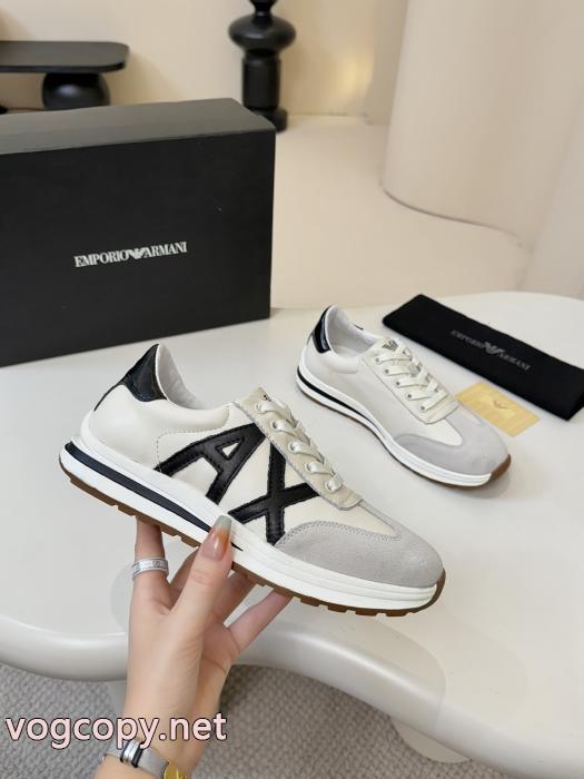 スニーカーレア色入荷 シックでお洒落な 高級感あるARMANIコピー ブランド 通販 安心.._0_5