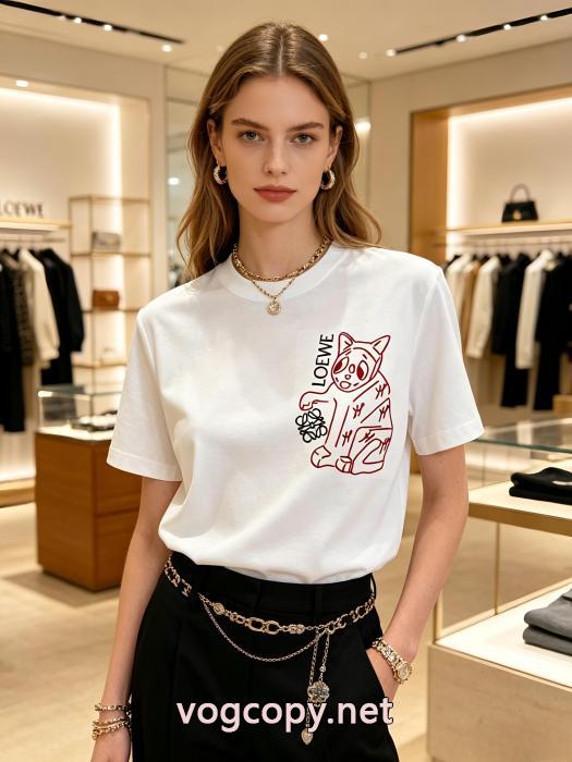 半袖TシャツLOEWEブランド コピー 優良ついに登場 2026最新コラボ完売間近 上質  _0_0