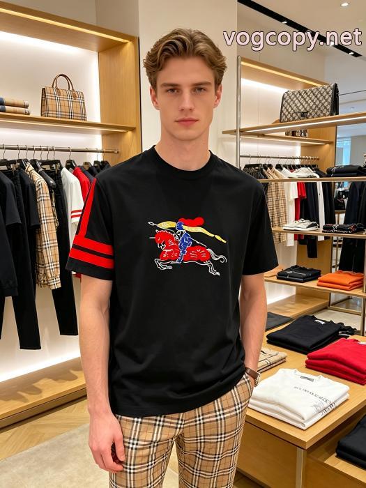 2026限定モデル 実用的 海外セレブ定番愛用 BURBERRY半袖Tシャツブランド コピー 通販_0_0