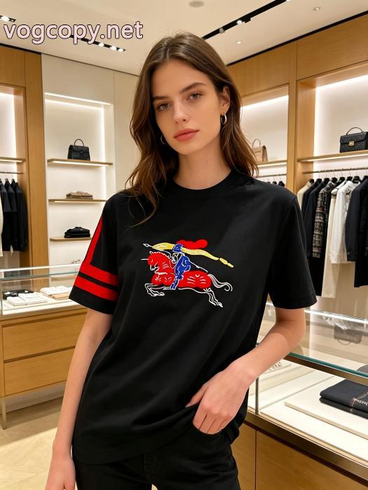 2026限定モデル 実用的 海外セレブ定番愛用 BURBERRY半袖Tシャツブランド コピー 通販_0_1