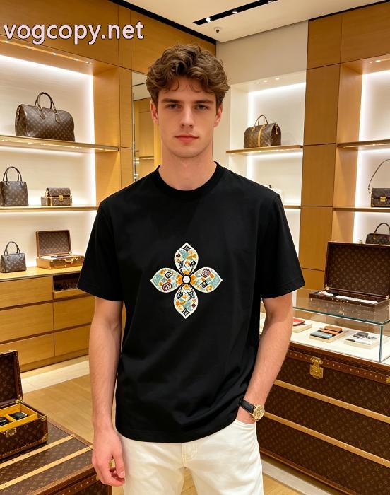 LOUIS VUITTON半袖Tシャツ通販 ブランド最新の品 お洒落なアイテム 通気性のいい_0_1