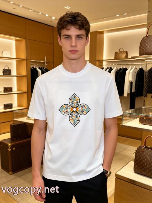 LOUIS VUITTON半袖Tシャツ通販 ブランド最新の品 お洒落なアイテム 通気性のいい_0_2