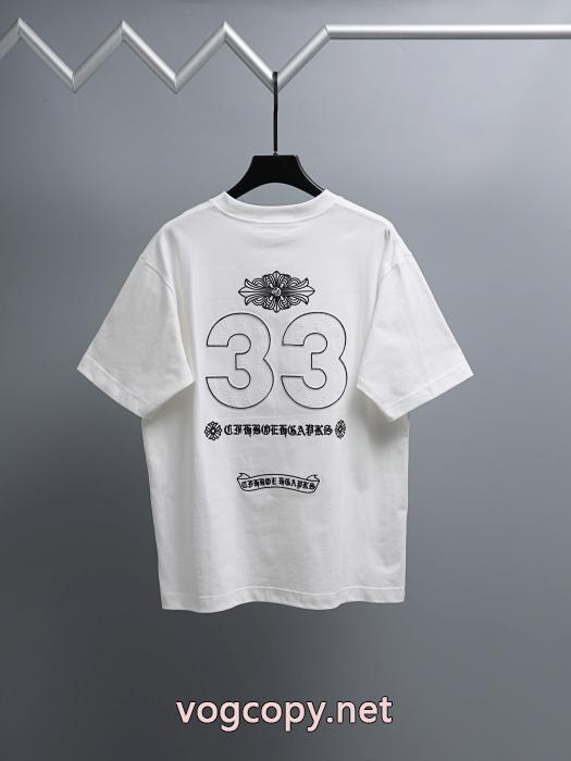 上品な印象 人気の商品 HOTお買い得半袖Tシャツコピー 商品 通販CHROME HEARTS_0_2