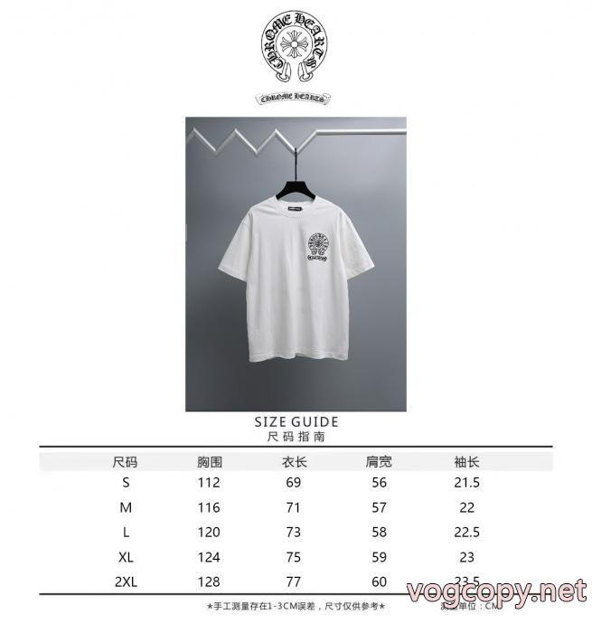 上品な印象 人気の商品 HOTお買い得半袖Tシャツコピー 商品 通販CHROME HEARTS_0_4