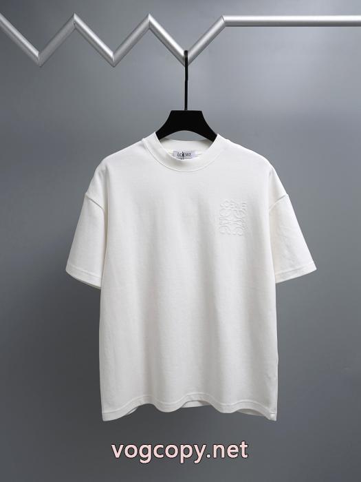 最安値送料無料 非常に人気の高い 売れ筋半袖Tシャツ偽 ブランド 通販LOEWE_0_2