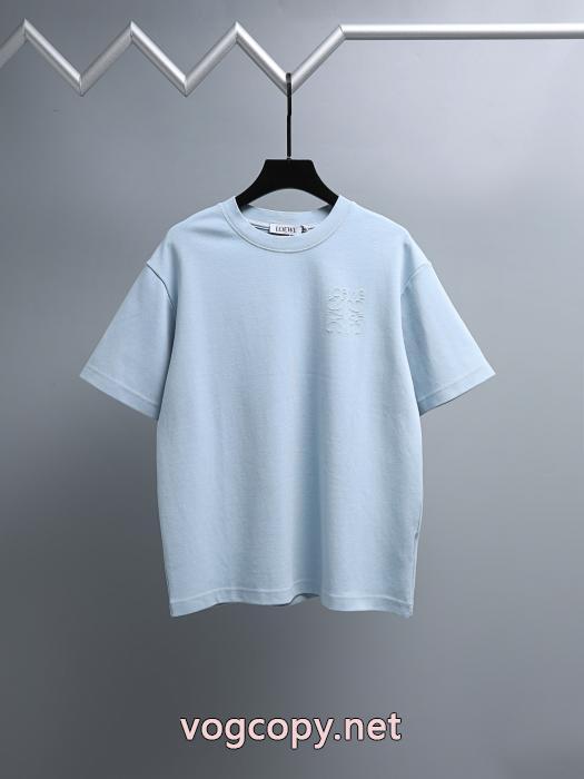 最安値送料無料 非常に人気の高い 売れ筋半袖Tシャツ偽 ブランド 通販LOEWE_0_3