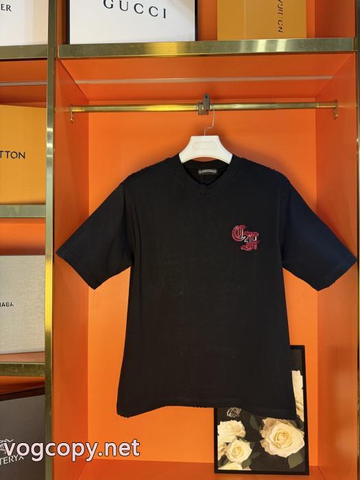 スーパー コピー 品特別入荷可愛い クラシカルなデザイン 人気新品CHROME HEARTS半袖Tシャツ_0_3