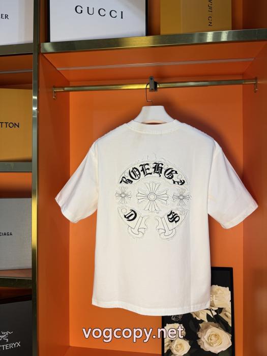 新作在庫希少 プレゼントに 26ss海外直営半袖TシャツCHROME HEARTS激安 ブランド_0_1