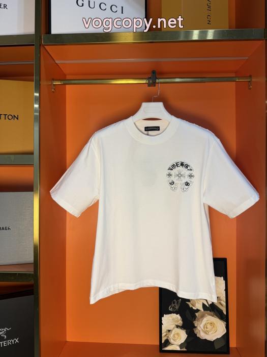 新作在庫希少 プレゼントに 26ss海外直営半袖TシャツCHROME HEARTS激安 ブランド_0_2
