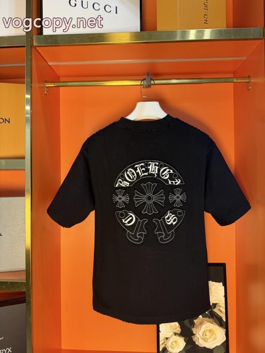 新作在庫希少 プレゼントに 26ss海外直営半袖TシャツCHROME HEARTS激安 ブランド_0_4