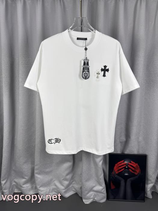 クロムハーツ激安 ブランド半袖Tシャツ通勤の定番 お洒落新作 国内在庫即納可能 _0_0