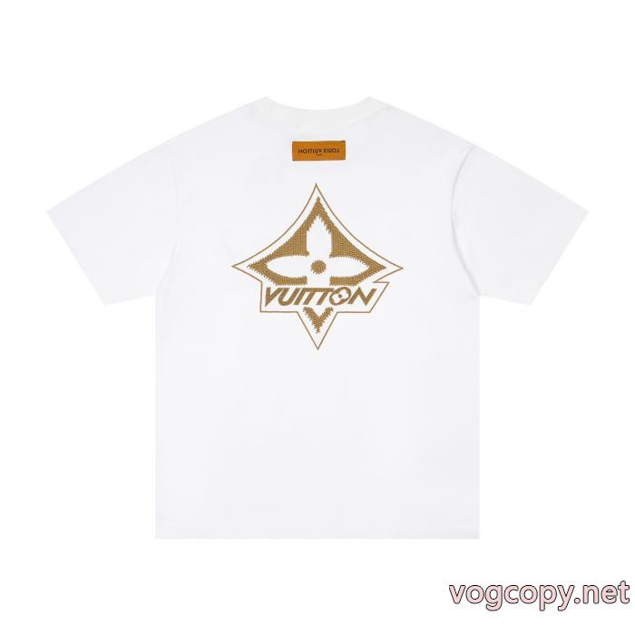 半袖TシャツLOUIS VUITTONお洒落に魅せる 上品な印象に格上げ 在庫確保済スーパー コピー どこで 買える_0_4