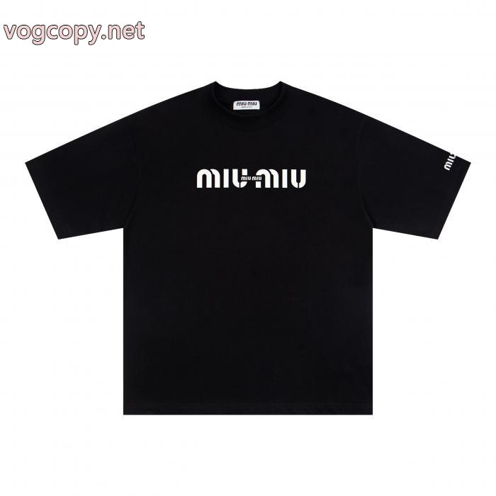 海外限定 2026超人気アイテム 最高級品質のブランド 偽物MIUMIU半袖Tシャツ_0_0