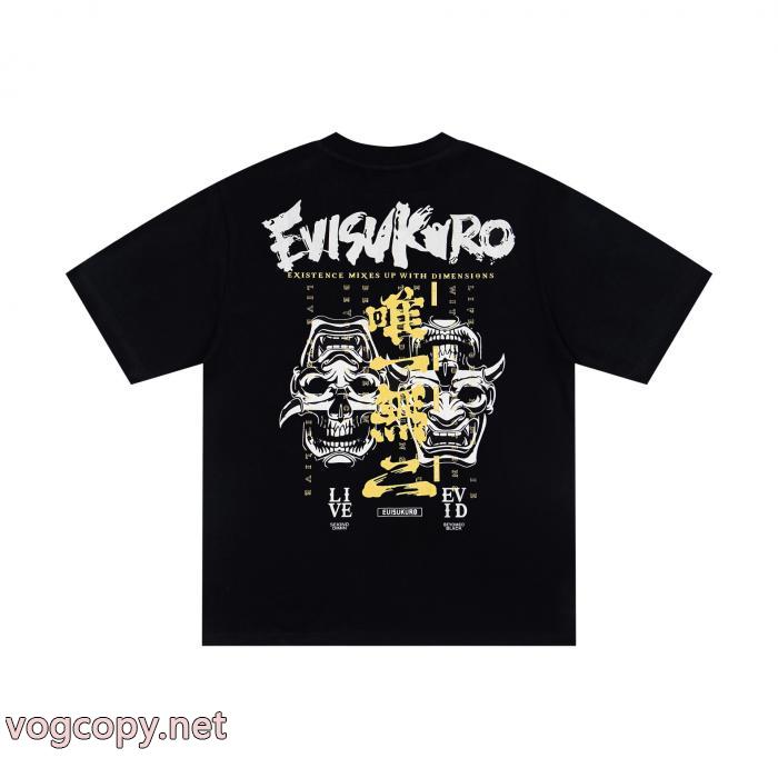 EVISU超激得安い 優れた品質 半額以下SALE半袖Tシャツコピー ブランド 通販 安心_0_2