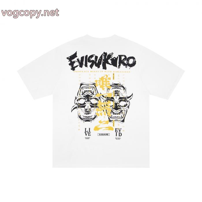 EVISU超激得安い 優れた品質 半額以下SALE半袖Tシャツコピー ブランド 通販 安心_0_4