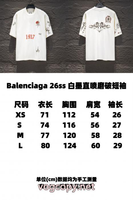 コピー 商品 販売半袖TシャツBALENCIAGAオシャレスタイルは今季も VIP価格人気 男女共用_0_3
