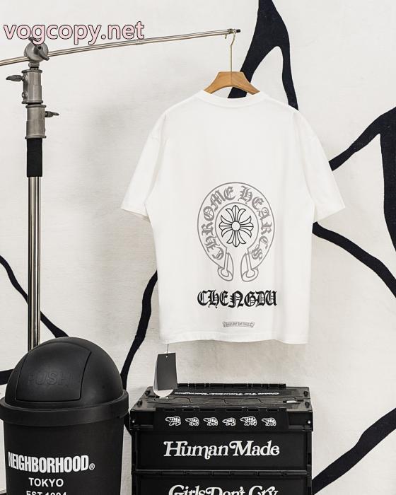 CHROME HEARTS偽 ブランド 通販超激安アイテム 高評価アイテム センスアップ！半袖Tシャツ_0_0