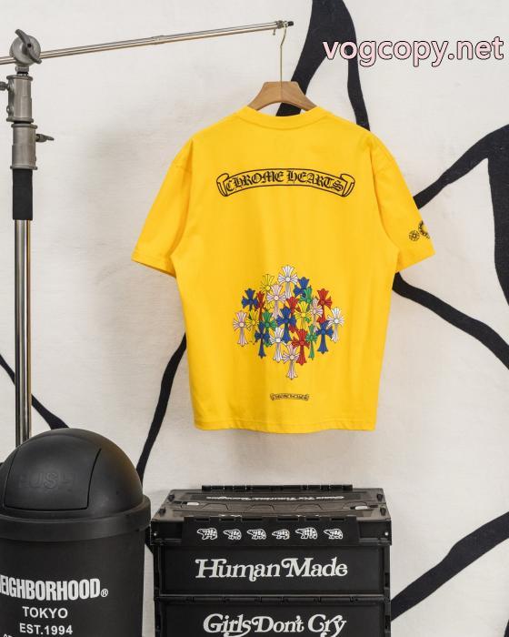 CHROME HEARTS2026SS大人OK 大人でお上品 人気の高さ激安通販コピー 商品 販売半袖Tシャツ_0_1