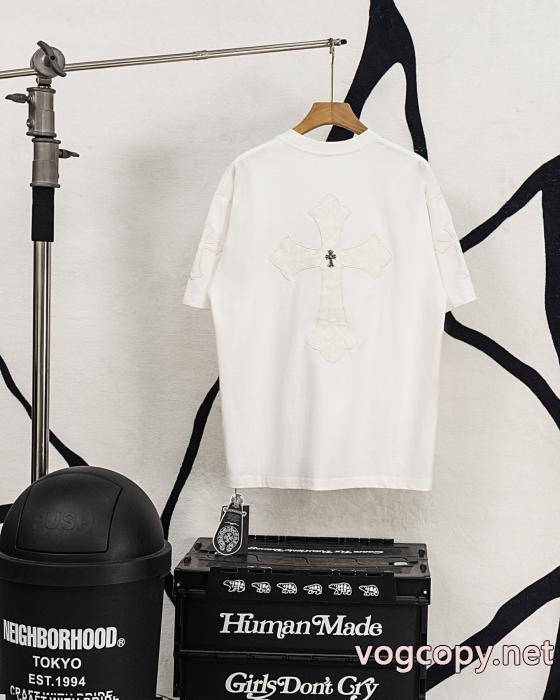  2026ブランドコピー半袖TシャツCHROME HEARTS2026新作 美しい効果も! TOPセラー賞_0_0