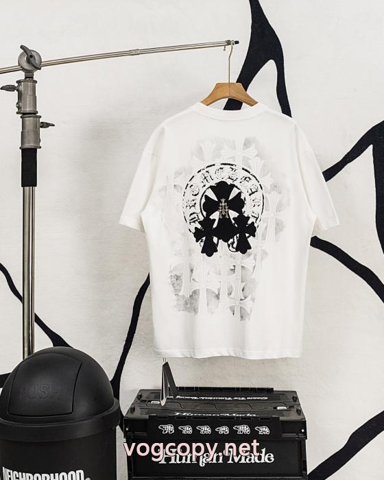 半袖Tシャツ目を惹くアイテム 斬新なデザイン 再入荷が嬉しいブランド コピー 優良店CHROME HEARTS_0_2