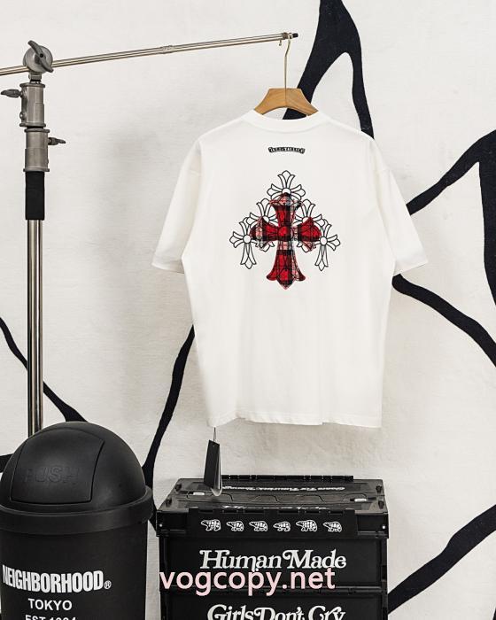 最新作防热性 高級感が好評です 期間限定割引中半袖TシャツCHROME HEARTSブランド 通販 激安_0_0