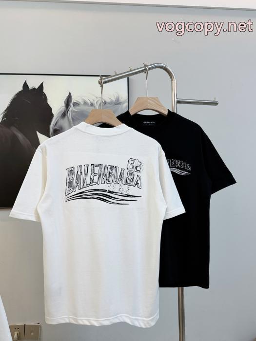 半袖Tシャツ偽物 ブランド 激安素材感に注目 高級感が漂う 少数入荷BALENCIAGA_0_1