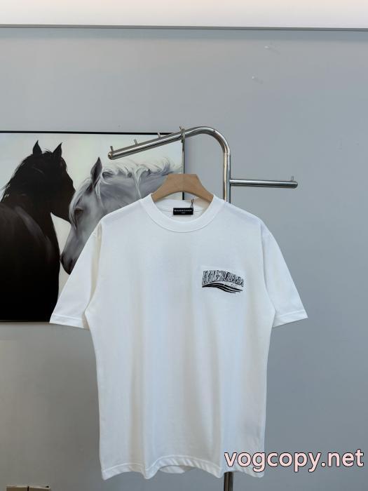 半袖Tシャツ偽物 ブランド 激安素材感に注目 高級感が漂う 少数入荷BALENCIAGA_0_2